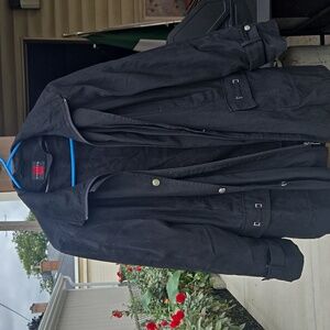 Gallery Men's Black Military Jacket